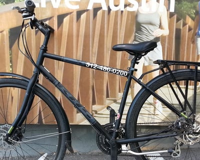 Ride a Hybrid Bike Rental on the Town Lake Trail
