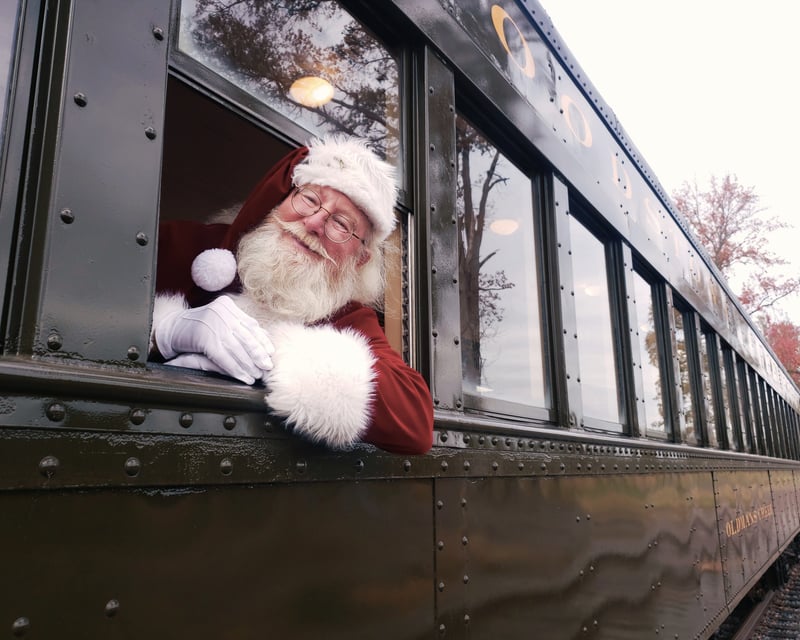 Santa Claus Train Ride in Woodstown