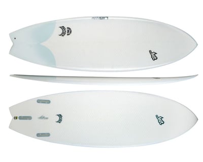 5'9" Fish Surfboard Rental in Seattle