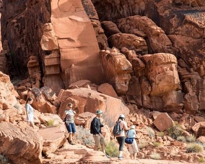 Intense Guided Hike in Valley of Fire State Park