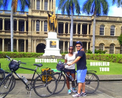 Honolulu Bike Tour: Historic Sites & Hidden Gems