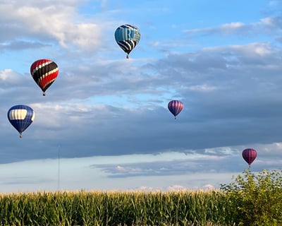 Sunrise Hot Air Balloon Flight in Sioux Falls