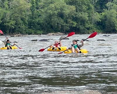 3-Mile Whitewater Tubing Trip