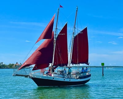 Gaff-Rigged Schooner Charter in Treasure Island
