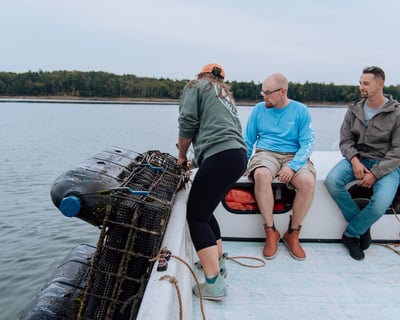 Oyster Farm Tour in Yarmouth