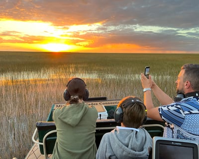 Sunset Airboat Tour of the Everglades