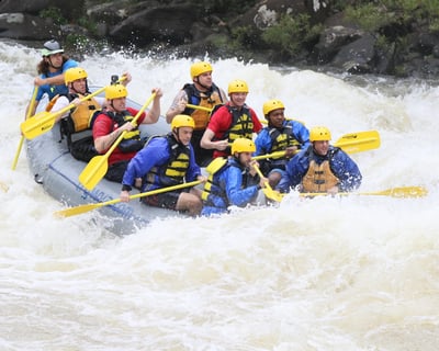 Guided Lower Gauley Class III/IV Rafting