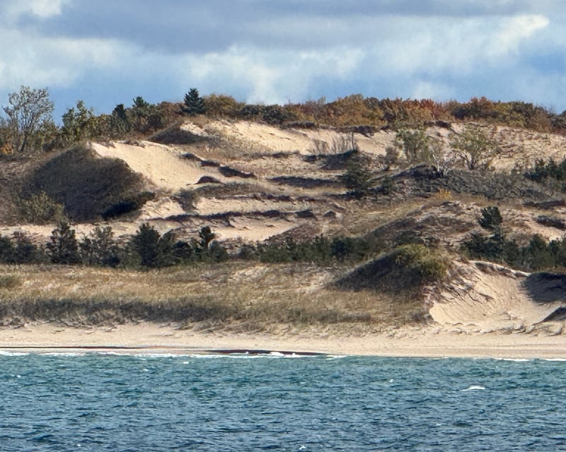 Fall Color Lake Michigan Cruise from Manistee