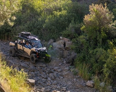 Fish Remote Tahoe Rivers by Off-Road RZR