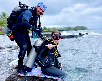 2 Tank Shore Dive at Leleiwi Beach, Hilo