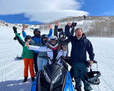 Private Park City Snowmobile Tour
