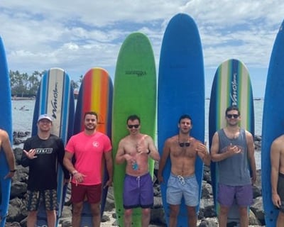 2-Hour Group Surf Lesson in Kailua Kona