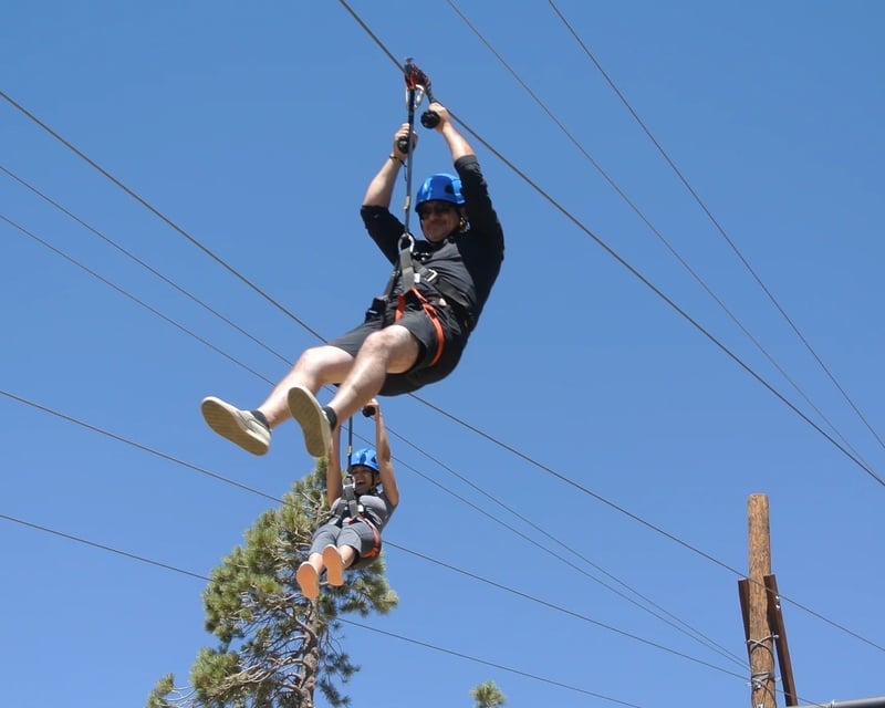 Mountaintop Zipline & Chairlift Ride on Mount Baldy
