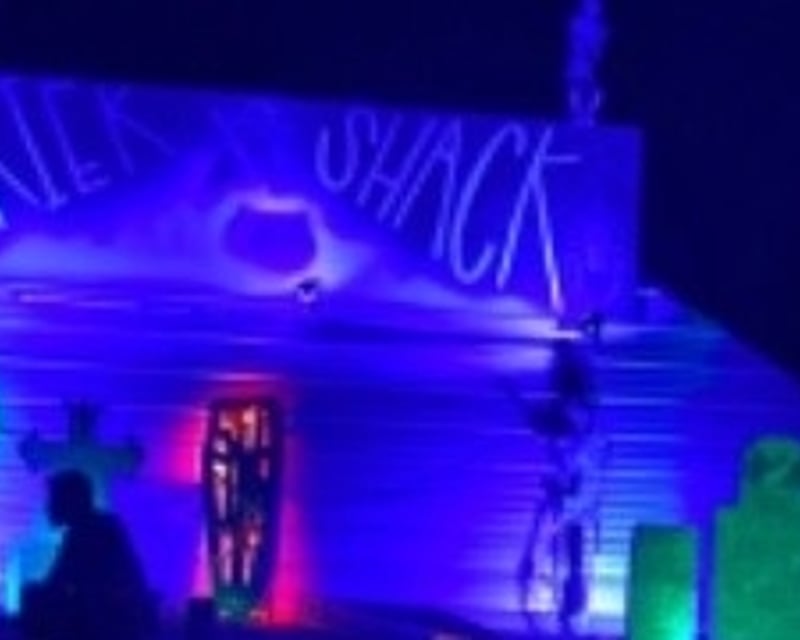 Shriek Shack at Moapa Valley Corn Maze in Logandale