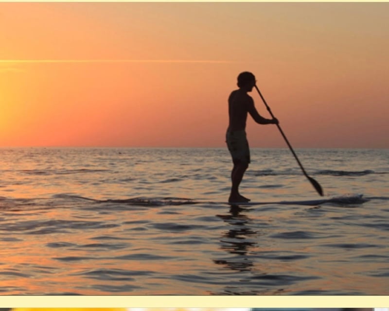 Sunset Paddleboard Tour on Rockhold Creek