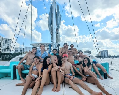 Private 50' Catamaran Charter in Boca Raton