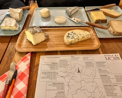 3-Hour French Cheese Tasting in Paris
