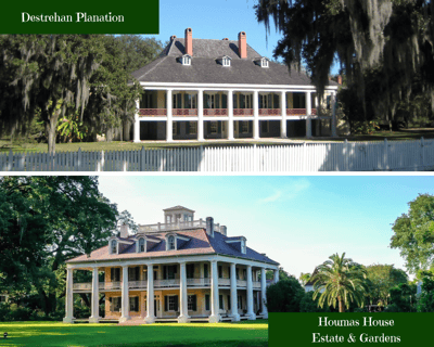 Houmas House & Destrehan Plantation Combo Tour