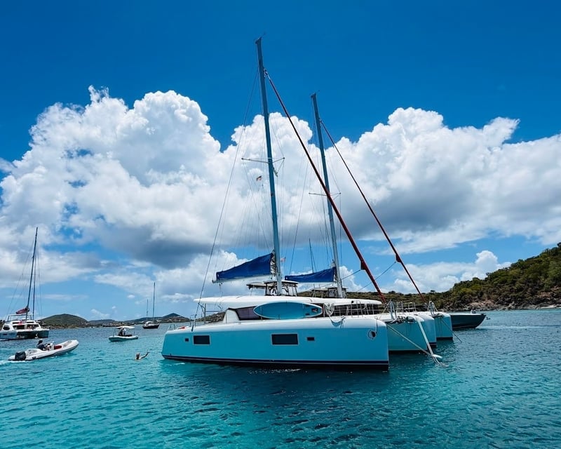 Private Half-Day Catamaran Snorkel Charter in St. Thomas