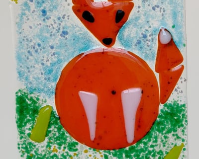 Fused Glass Tile Class in Black Mountain