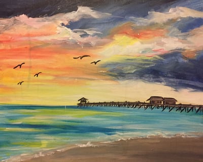 South Naples Cocktail Painting Class