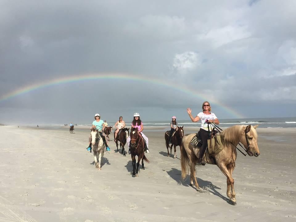 Beach Horseback Ride on Amelia Island