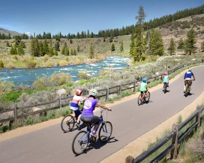 Truckee Bike Rental: 3 Days with Helmet & Map