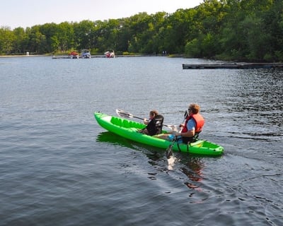 Tandem Kayak Rental on Lake Wallenpaupack