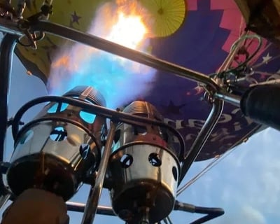 Sunset Hot Air Balloon Flight in Huntley