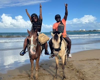 Beach Horseback Ride at Carabalí Rainforest Park
