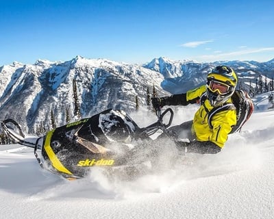 Private Half-Day Snowmobile Adventure with Lunch