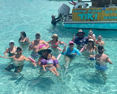 Crab Island 2-Hour Tiki Cruise From Destin