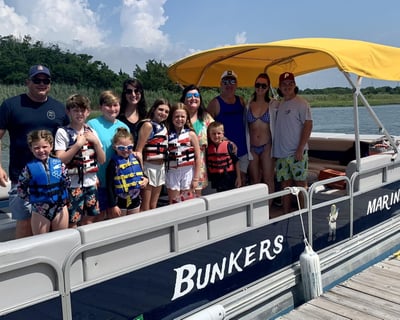 Explore Wildwood by 15-Passenger Pontoon Boat