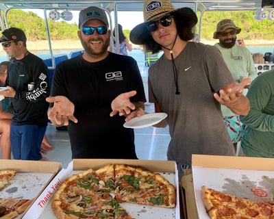 St Thomas Pizza Snorkeling Cruise