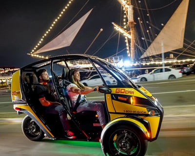 Ride a 2-Hour After-Dark GoCar Tour in San Diego