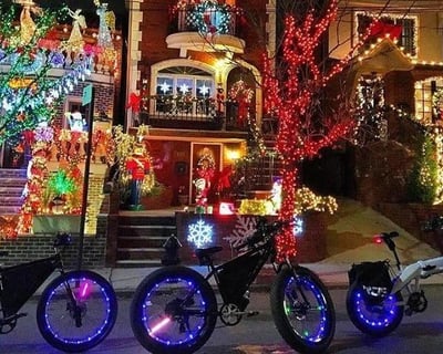 Brooklyn Christmas Lights eBike Tour