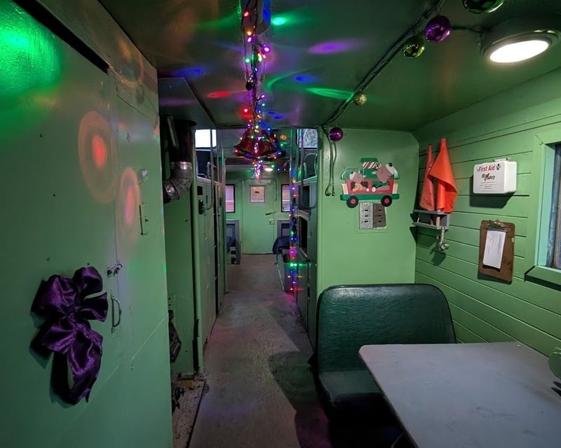 Santa Train Ride in Clinton