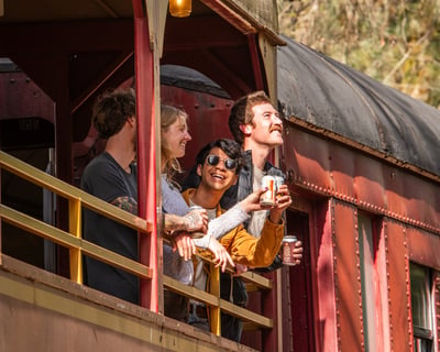 Ride a 2-Hour Happy Hour Train in Willits