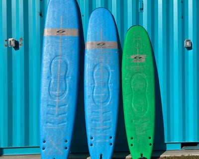10' Soft Top Surfboard Rental in Carolina Beach