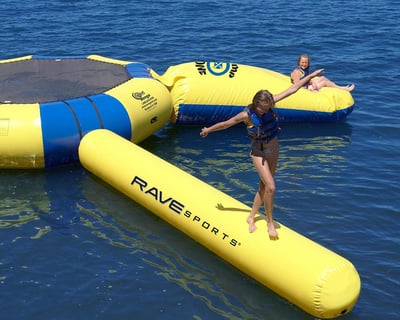30-Minute Water Trampoline Rental in Noord