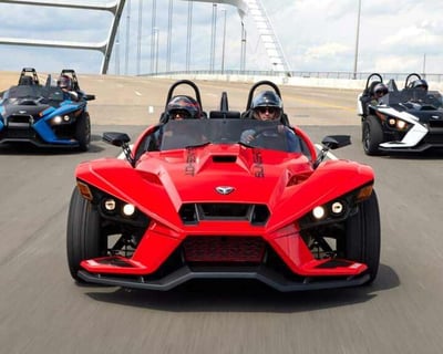 Drive a Polaris Slingshot Rental in Traverse City