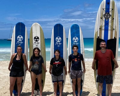 Beginner Group Surf Lesson in Luquillo