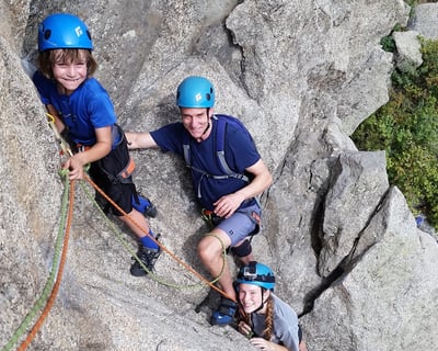 Guided Rock Climbing in Boulder Canyon