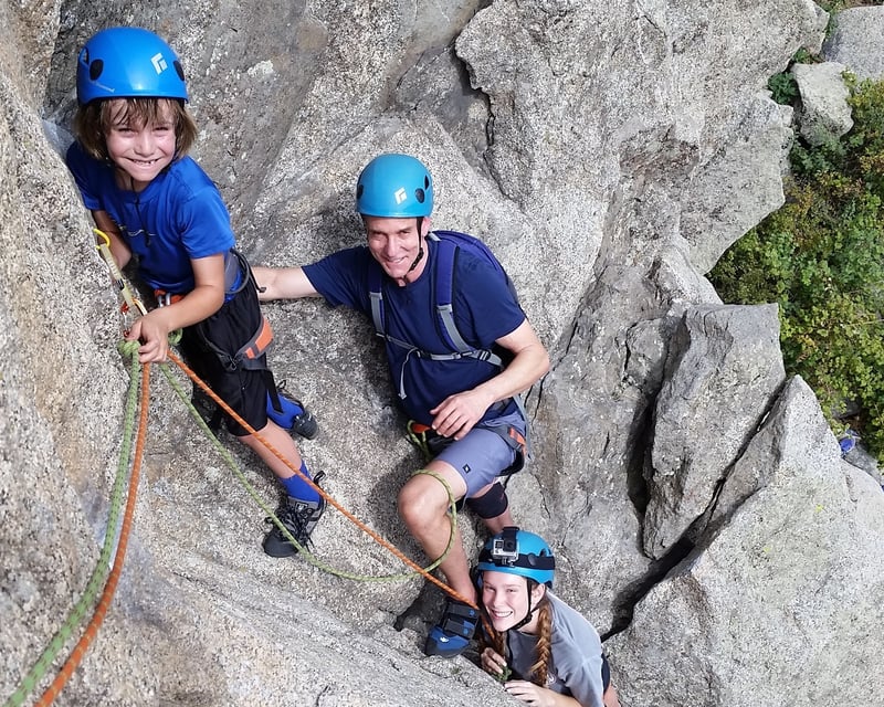 Guided Rock Climbing in Boulder Canyon