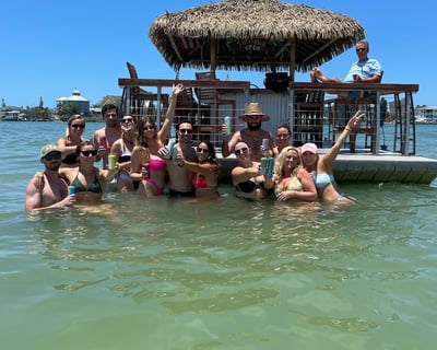 Private Tiki Boat Cruise Around John's Pass