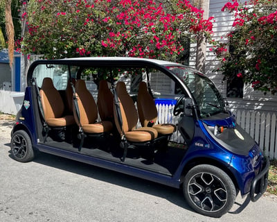 Key West 6-Passenger GEM Car Rental