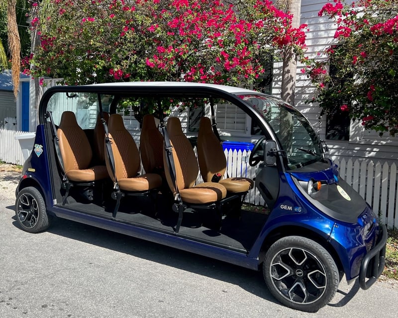 Key West 6-Passenger GEM Car Rental