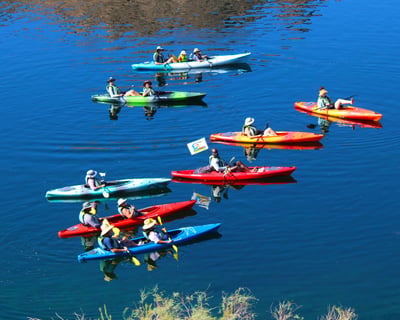 Guided 2.2-Mile Kayak Tour at Willow Beach