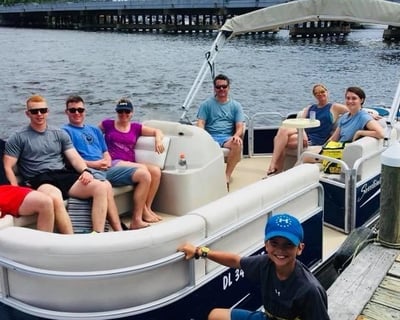 4-Hour Pontoon Boat Rental in Fenwick Island