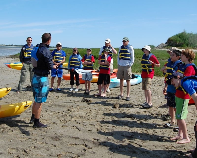 Beginner Kayak Lesson in Sandwich